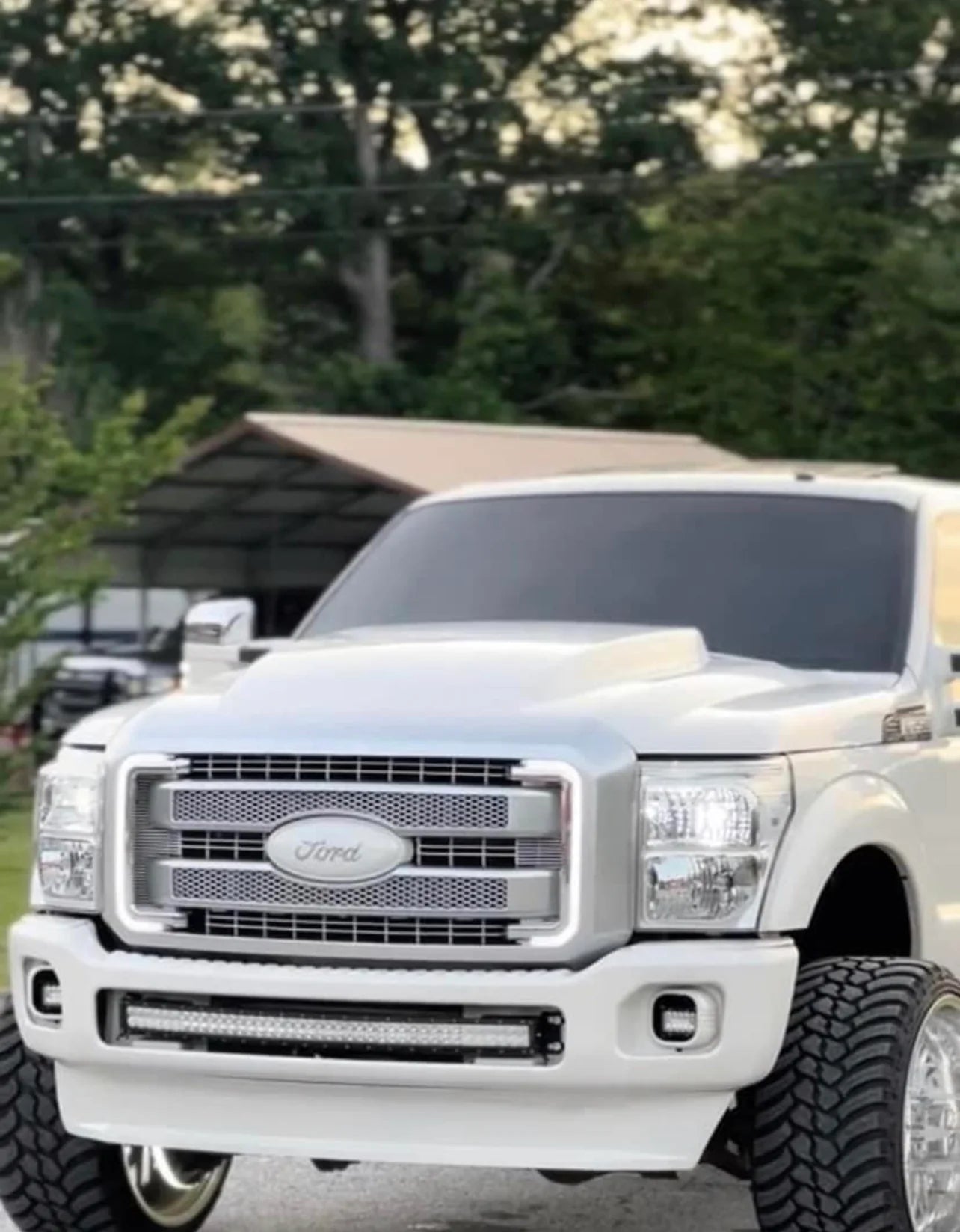 11 - 16 Super Duty C - Bar Grille Lights - Bailey Performance Parts