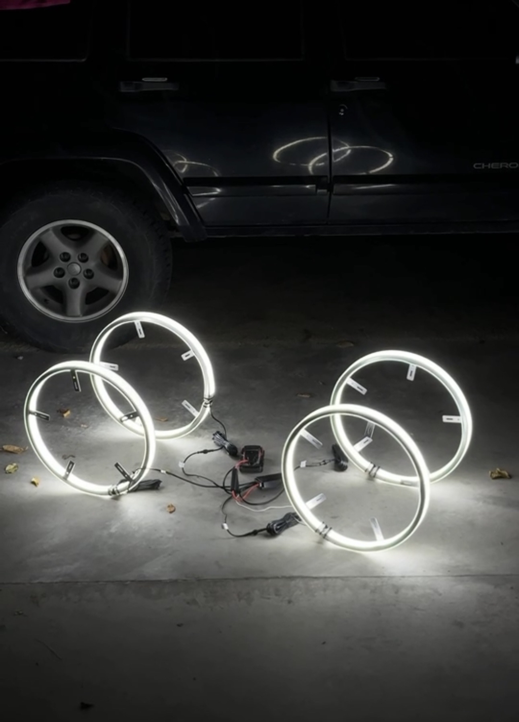 10 row wheel lights
