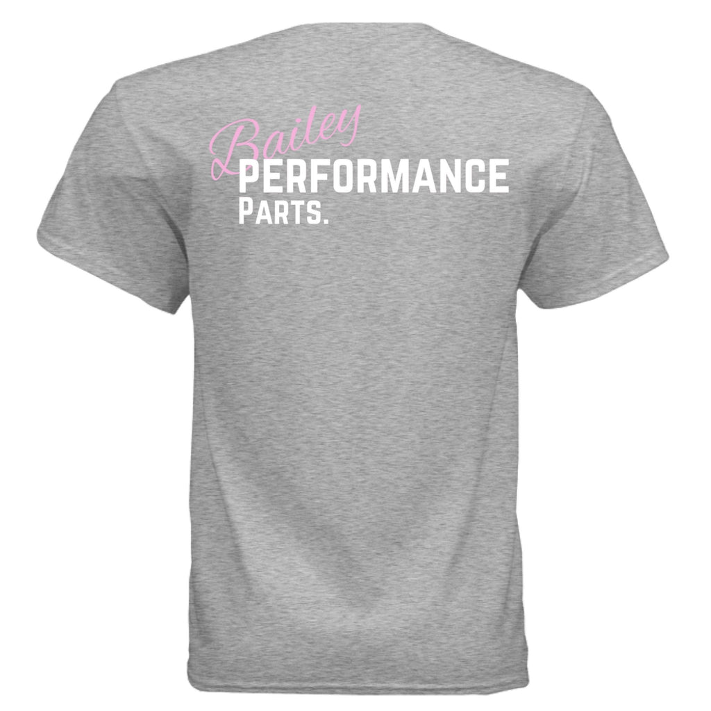 BPP Pink Logo Tee - Bailey Performance Parts