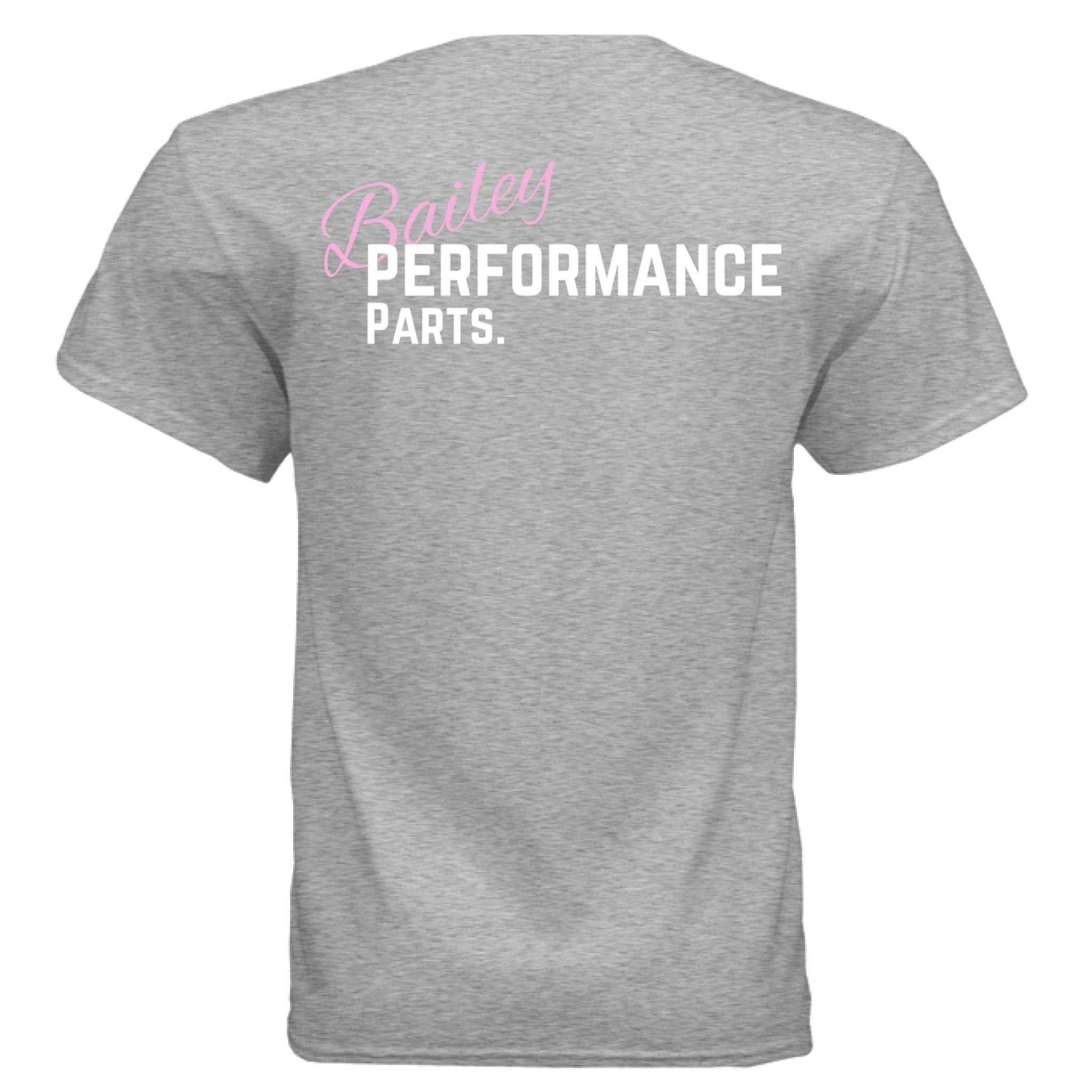 BPP Pink Logo Tee - Bailey Performance Parts