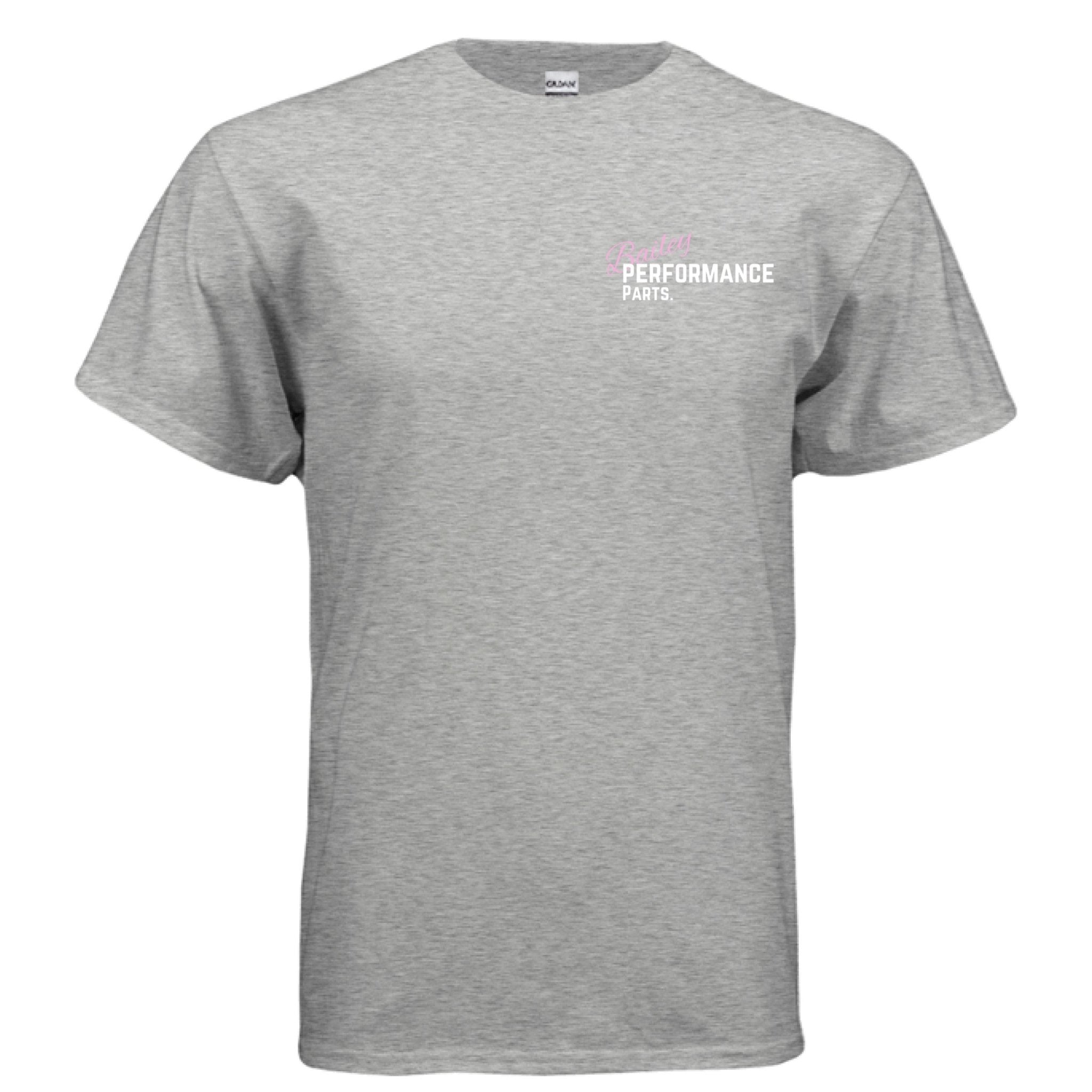 BPP Pink Logo Tee - Bailey Performance Parts