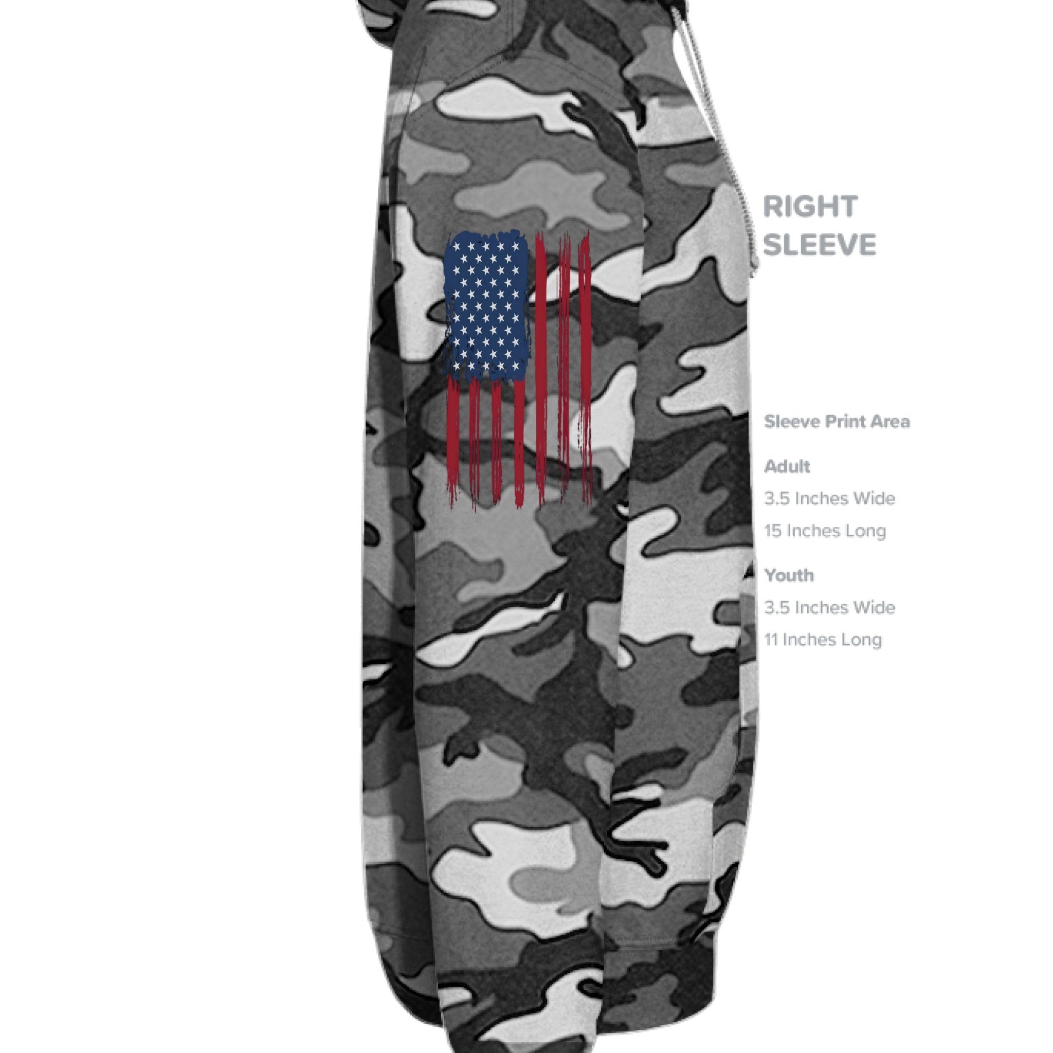BPP Red White Blue Camo - Bailey Performance Parts