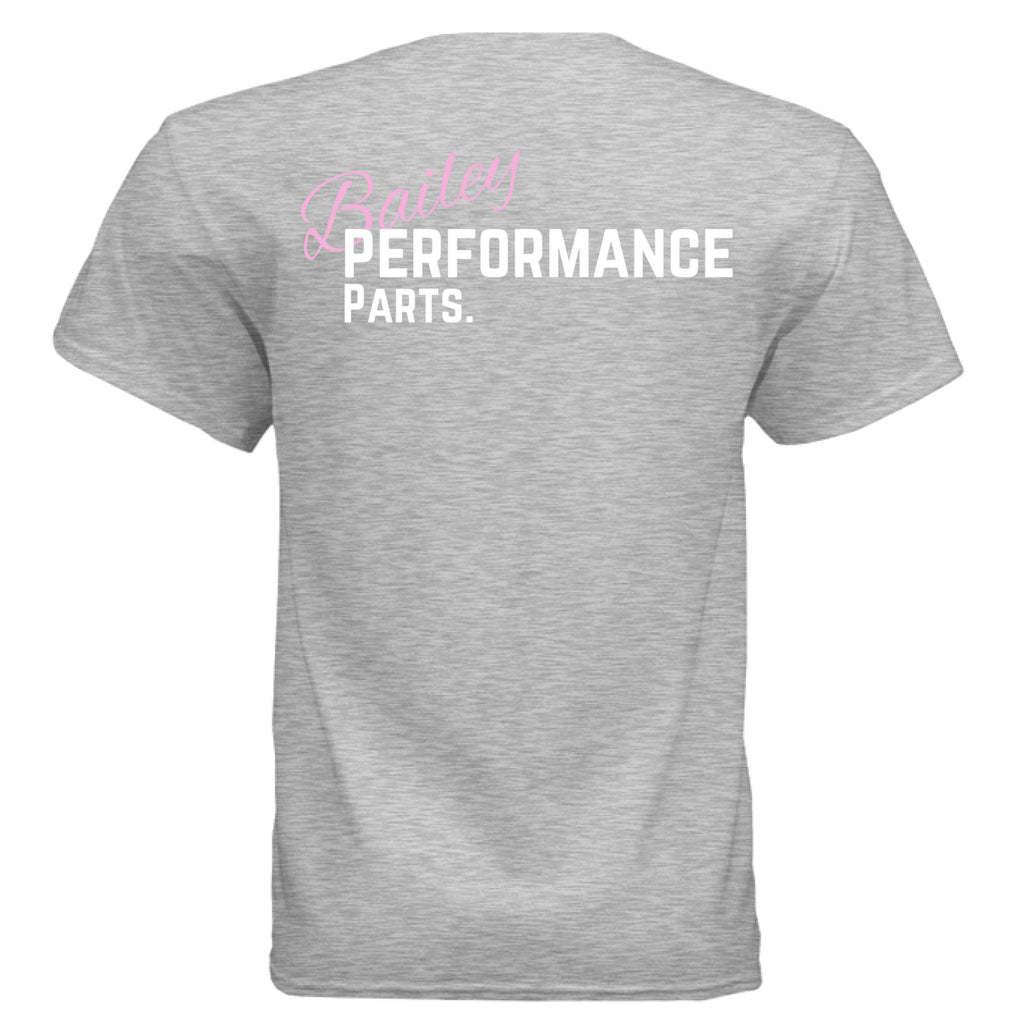 BPP Pink Logo Tee - Bailey Performance Parts