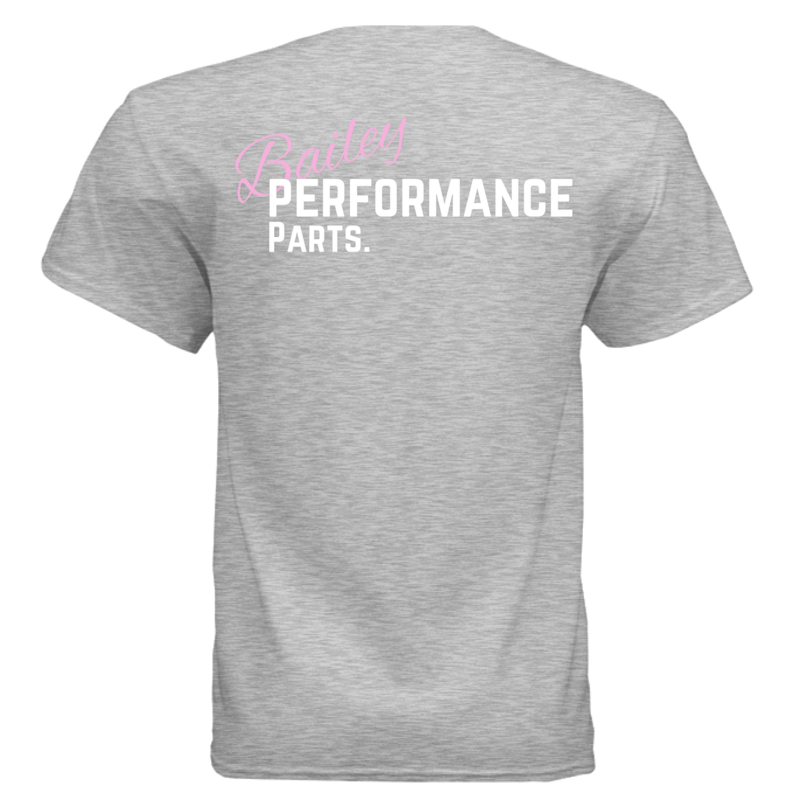 BPP Pink Logo Tee - Bailey Performance Parts