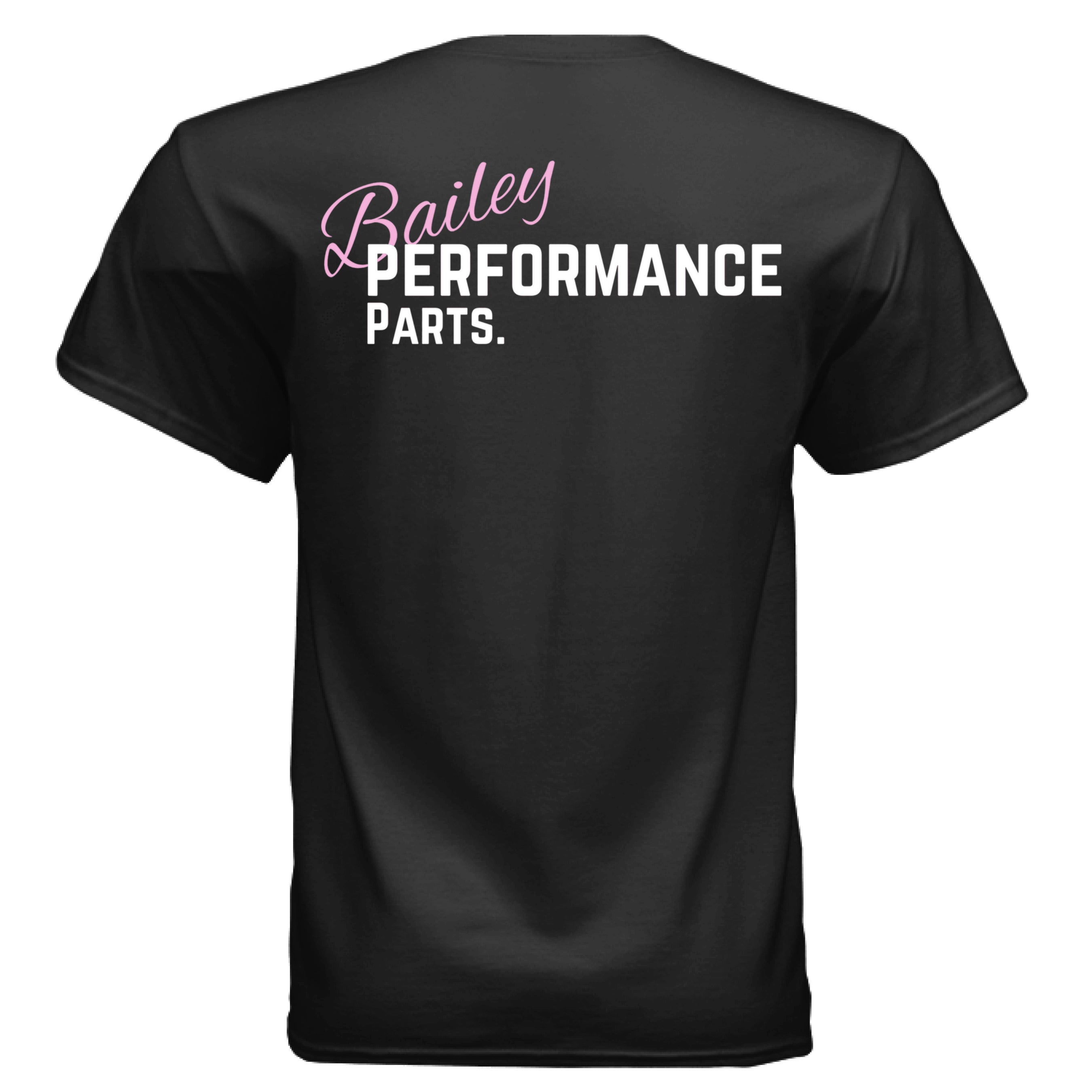 BPP Pink Logo Tee - Bailey Performance Parts