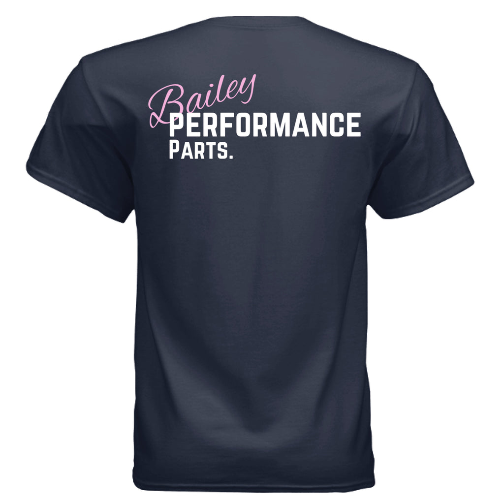 BPP Pink Logo Tee - Bailey Performance Parts