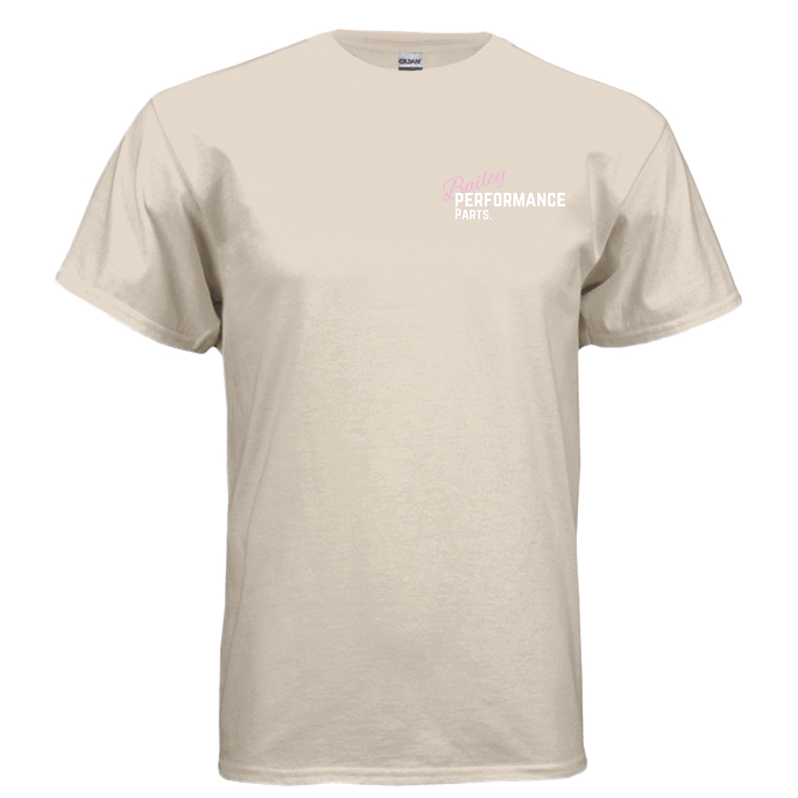 BPP Pink Logo Tee - Bailey Performance Parts