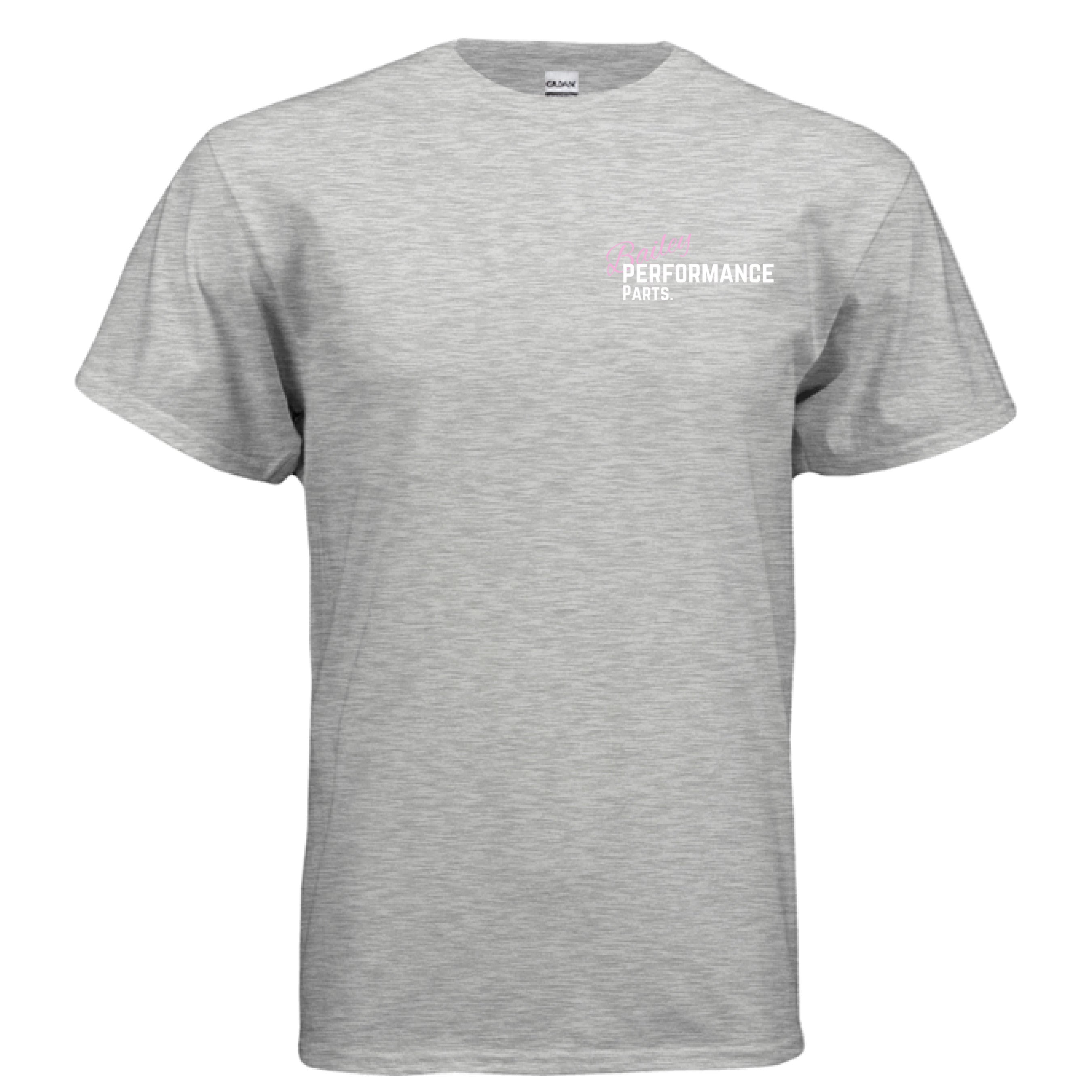 BPP Pink Logo Tee - Bailey Performance Parts