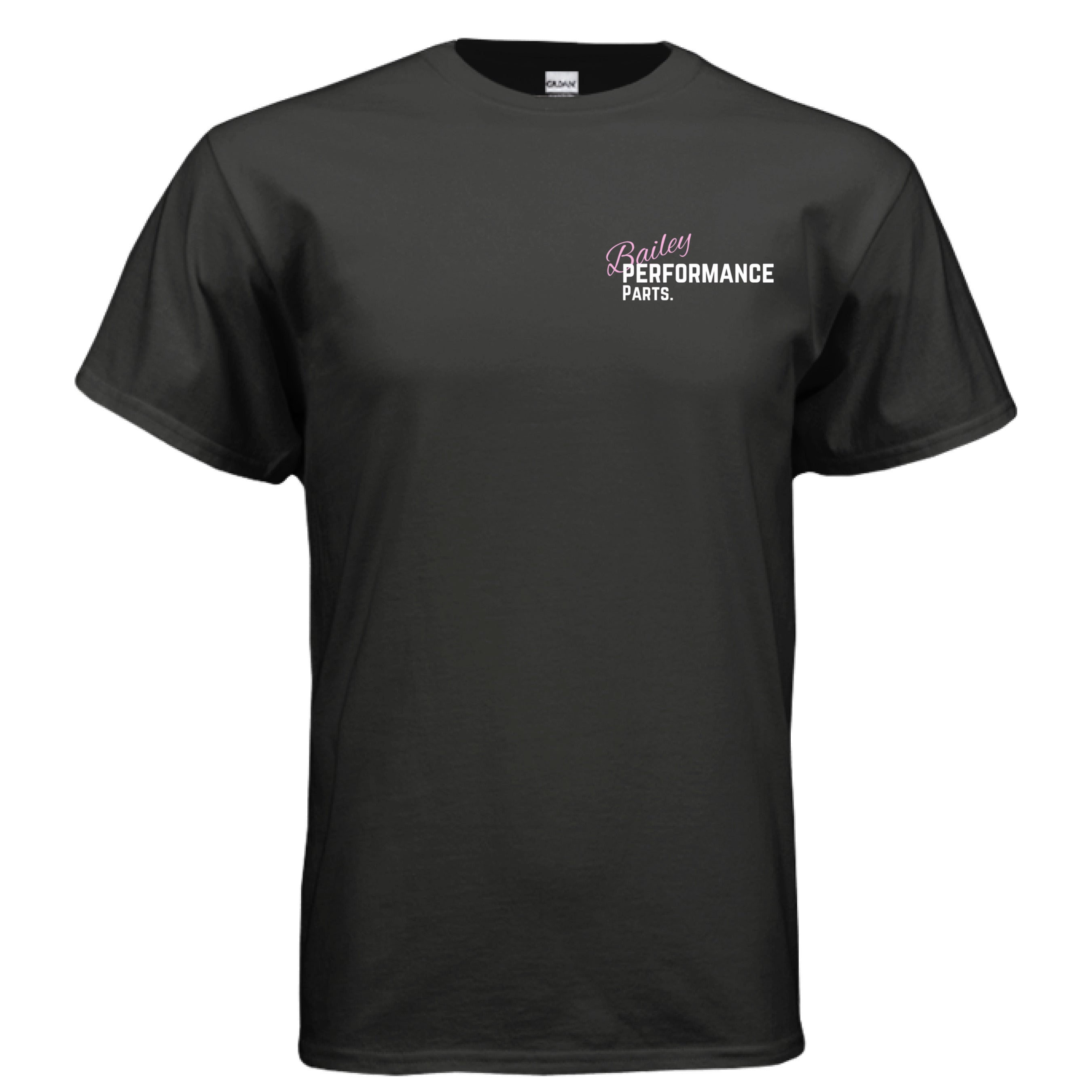 BPP Pink Logo Tee - Bailey Performance Parts